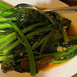 Chinese Broccoli and Beef