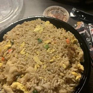 Just the fried rice