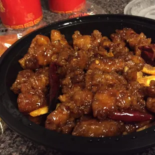 Orange chicken