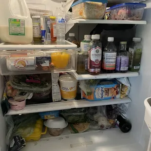 It's true, some hippies do not share space well &amp; this fridge challenged me. A lot! But then those folks left &amp; order returned.