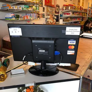 Minimum $10 have been displayed for years.