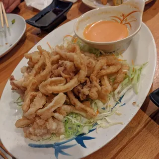 Buttered Fried Calamari