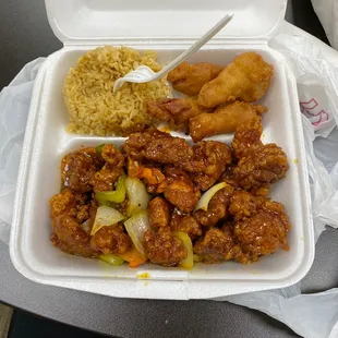 C8 General Tsos chicken