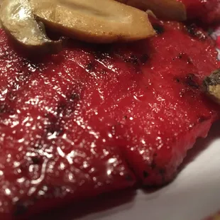 Tender sliced pork