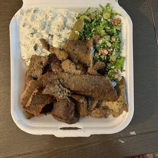 Gyros with Tabouleh Salad