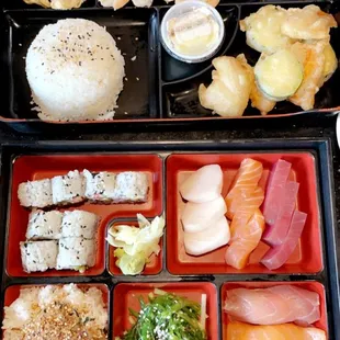 1 Bento Box and 5 Bento Box