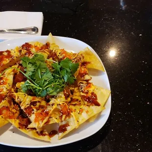 New poke nachos at The Oriental Bistro!