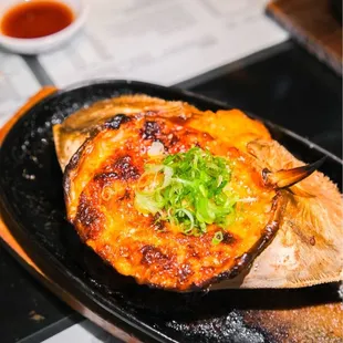 grilled fish, food