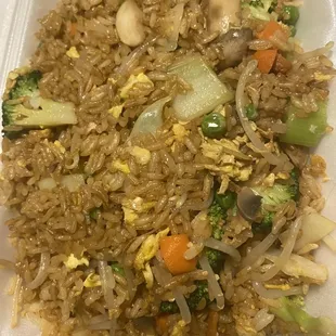 Vegetable fried rice