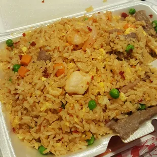 Combo Fried Rice~ spicy :)