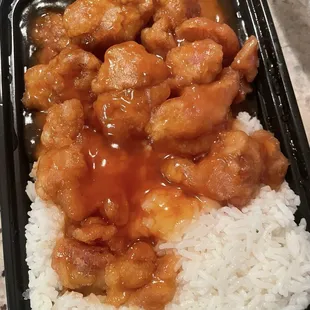 Orange chicken