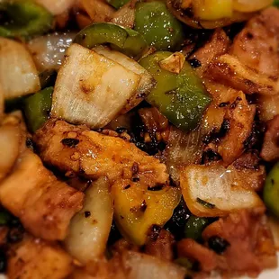 Black Bean sauce Pork Belly
