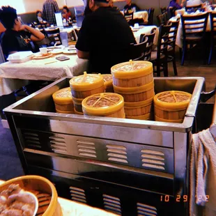 Steamed buns, shumai, hargao and such