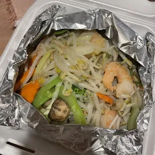 Shrimp chop suey