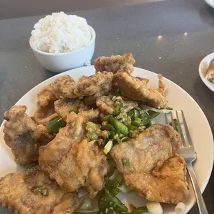 Salt and Pepper Pork Chop