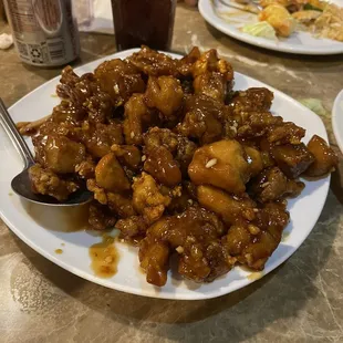 38. Orange Chicken