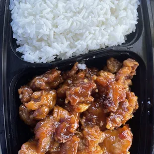 7. Orange Chicken Lunch Special