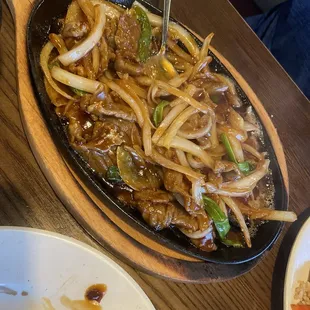 Mongolian spicy beef... Again... OUTSTANDING!