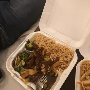 Boyfriend's beef and broccoli