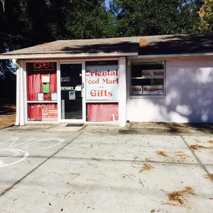 Nails, hair, and "skin massage." LOL