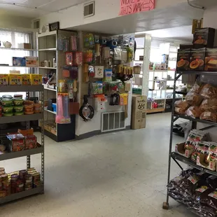 Household items in the back