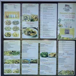 I love how their menu is literally on their window!