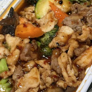 S11. Hunan triple delight - $13.25