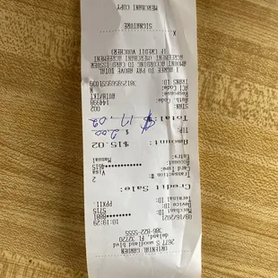 Receipt