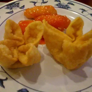 Crab Rangoon is their specialty