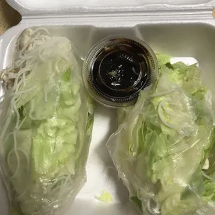 This is the spring roll they sent me.