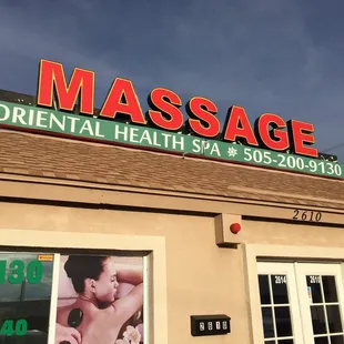 Oriental health spa in the NE heights