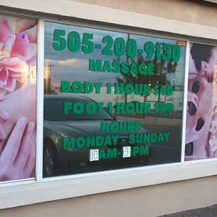 Great prices and hours anyone to accommodate anyone's schedule.