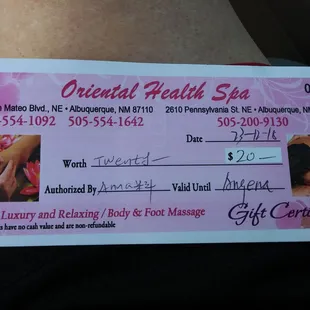 Used a gift certificate. Song is amazing!