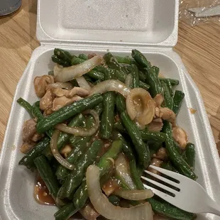 38. Chicken with String Bean
