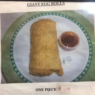 2. 1 Giant Egg Roll