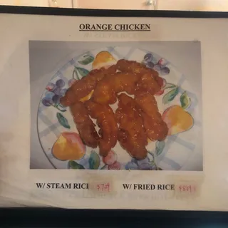53. Orange Chicken
