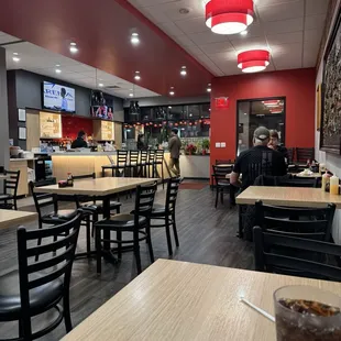 interior, sushi and sashimi