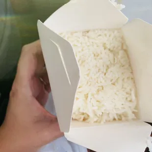 Steamed rice