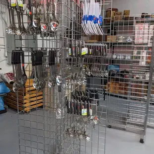 a variety of cooking utensils