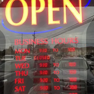Business Hours