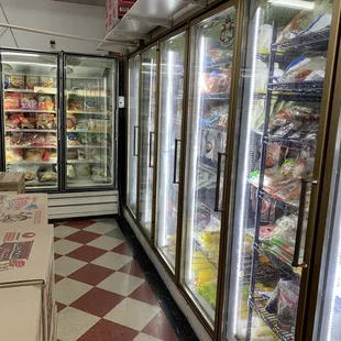 Frozen foods, etc