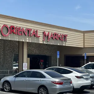 sushi and sashimi, outside