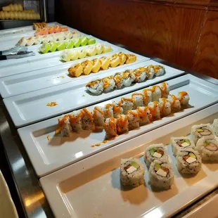 sushi and sashimi, sashimi, food, sushi