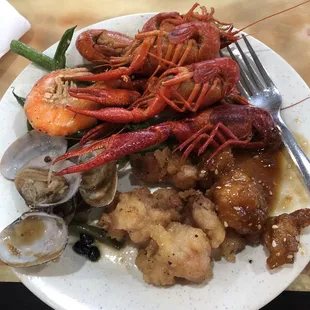 Sesame chicken is always good