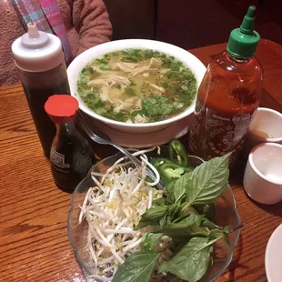 Chicken Rice Noodle Pho