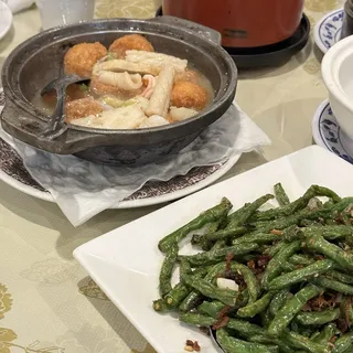 Green Bean with XO Sauce