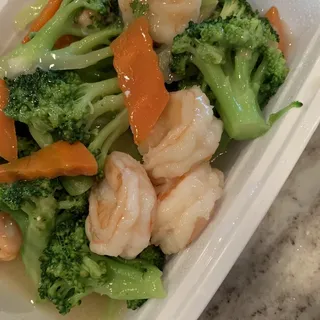 Shrimp with Broccoli