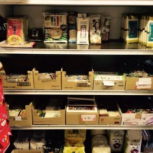 The many hard-to-get items in this store.