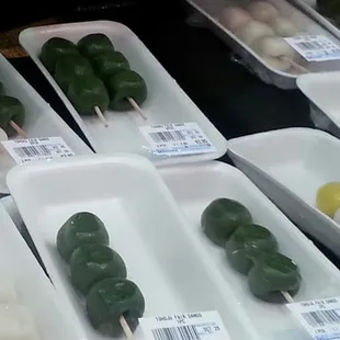 They have freshly made Mochi and Dango!