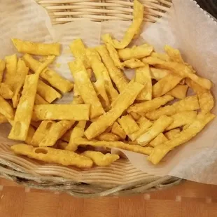 Crispy noodles for snacking